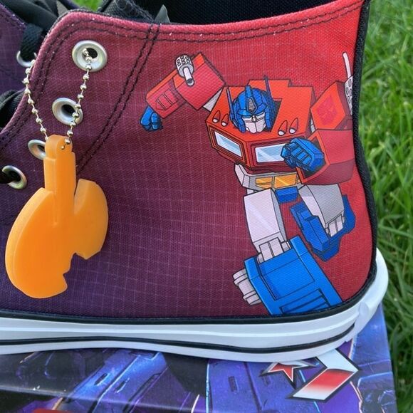Converse x Transformers Chuck Taylor All Star Autobots Limited Sneaker Shoes 13 - Picture 6 of 17